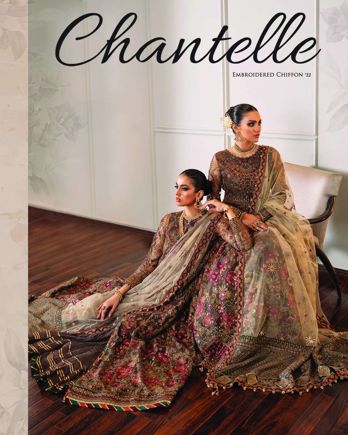 Chantelle Embroidered Chiffon Collection